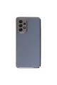 Samsung Galaxy A52 Kılıf Volet Silikon - Mavi