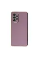 Samsung Galaxy A52 Kılıf Volet Silikon - Mor