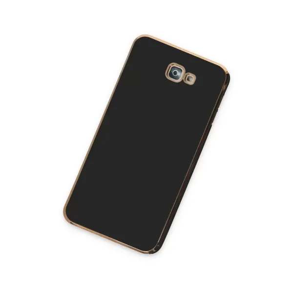 Samsung Galaxy J7 Prime Kılıf Volet Silikon - Siyah