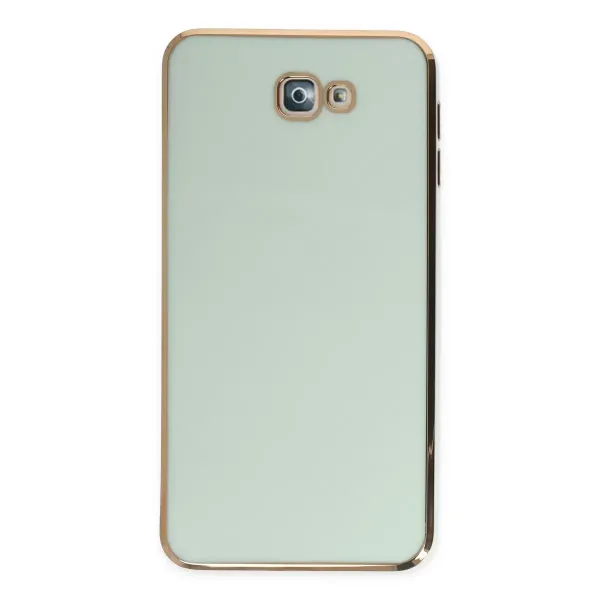 Samsung Galaxy J7 Prime Kılıf Volet Silikon - Açık Yeşil