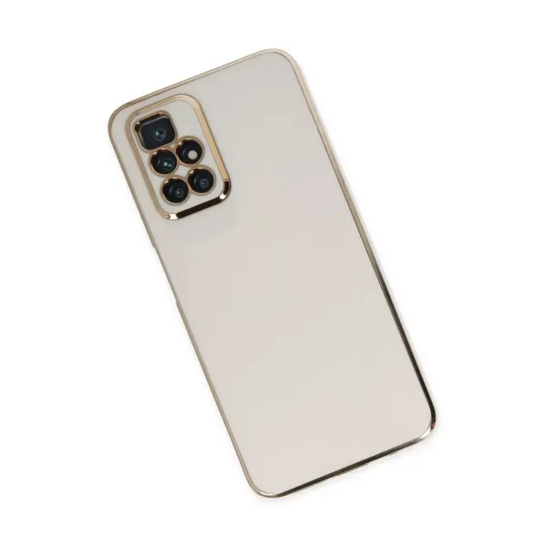 Xiaomi Redmi 10 2022 Kılıf Volet Silikon - Beyaz