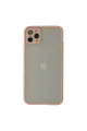 Apple İphone 12 Pro Kılıf Montreal Silikon Kapak - Pembe