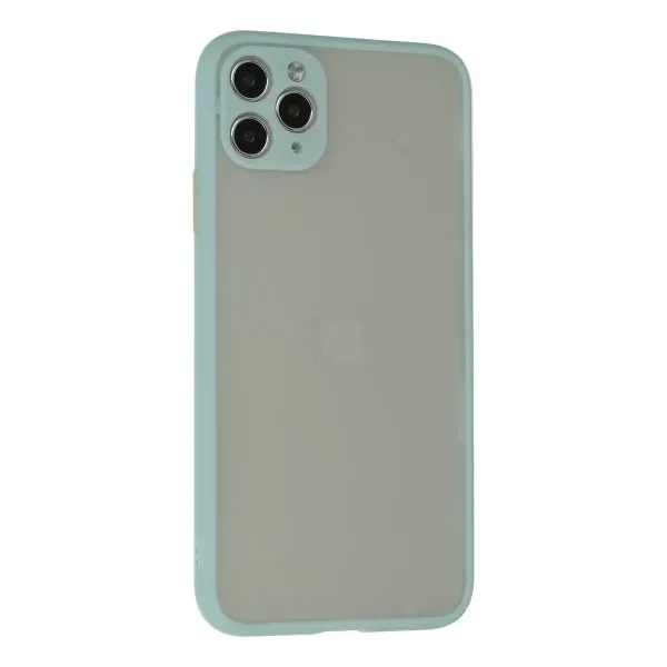 Apple İphone 12 Pro Max Kılıf Montreal Silikon Kapak - Turkuaz