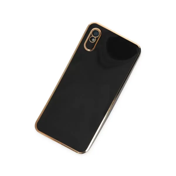 Xiaomi Redmi 9a Kılıf Volet Silikon - Siyah