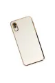Xiaomi Redmi 9a Kılıf Volet Silikon - Beyaz