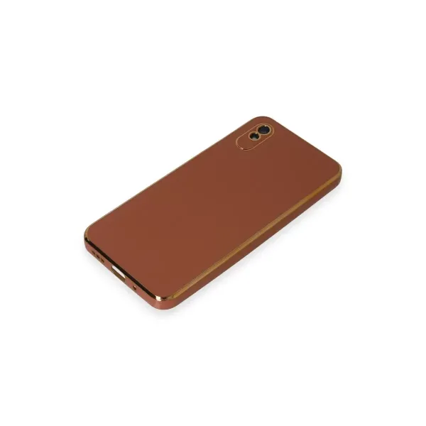 Xiaomi Redmi 9a Kılıf Volet Silikon - Kırmızı