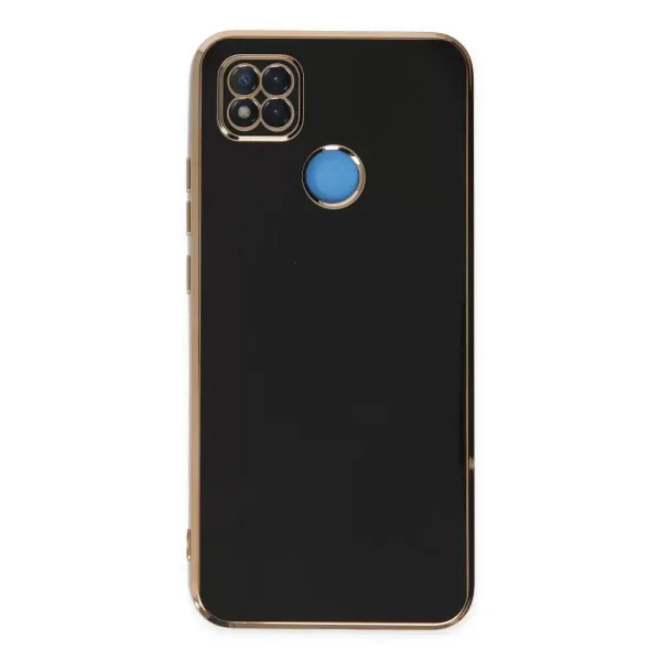 Xiaomi Redmi 9c Kılıf Volet Silikon - Siyah