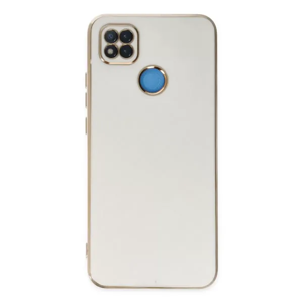 Xiaomi Redmi 9c Kılıf Volet Silikon - Beyaz