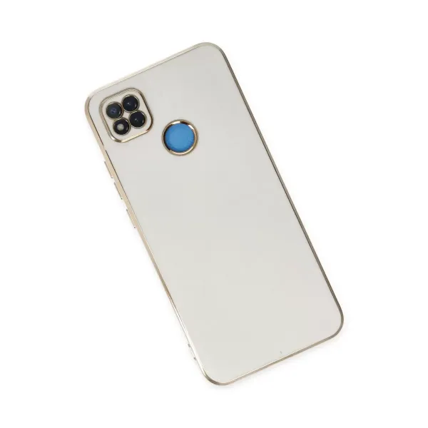 Xiaomi Redmi 9c Kılıf Volet Silikon - Beyaz