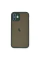 Apple İphone 12 Mini Kılıf Montreal Silikon Kapak - Yeşil