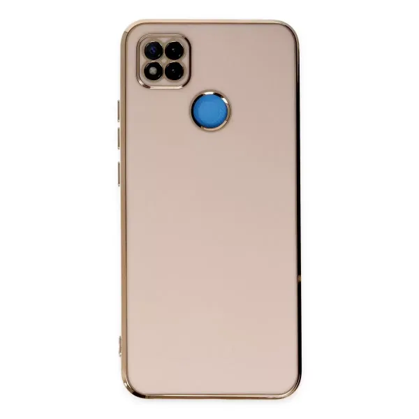 Xiaomi Redmi 9c Kılıf Volet Silikon - Pembe