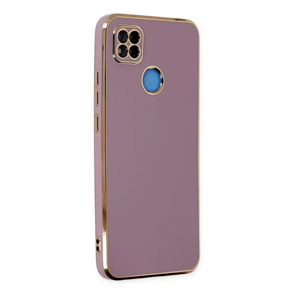 Xiaomi Redmi 9c Kılıf Volet Silikon - Mor