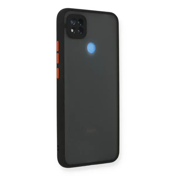 Xiaomi Redmi 9c Kılıf Montreal Silikon Kapak - Siyah
