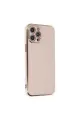 Apple İphone 12 Pro Max Kılıf Volet Silikon - Pembe