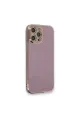 Apple İphone 12 Pro Max Kılıf Volet Silikon - Mor