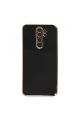 Xiaomi Redmi Note 8 Pro Kılıf Volet Silikon - Siyah