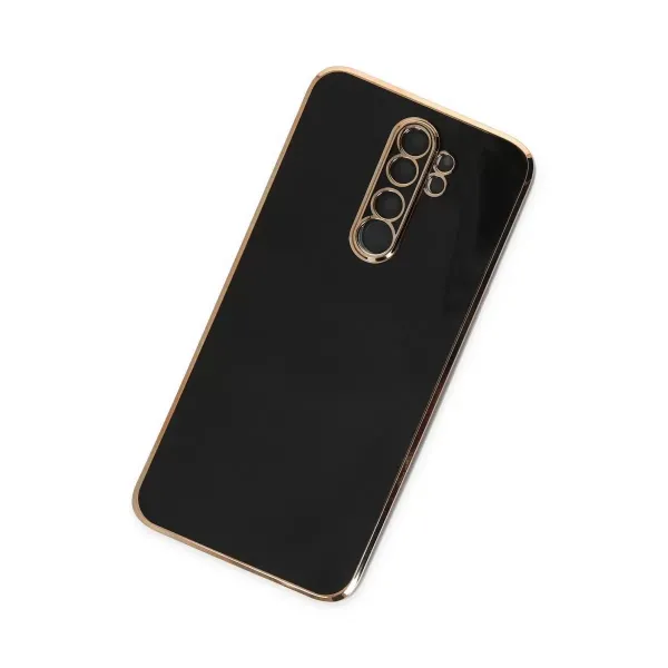 Xiaomi Redmi Note 8 Pro Kılıf Volet Silikon - Siyah