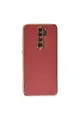 Xiaomi Redmi Note 8 Pro Kılıf Volet Silikon - Kırmızı