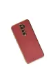 Xiaomi Redmi Note 8 Pro Kılıf Volet Silikon - Kırmızı