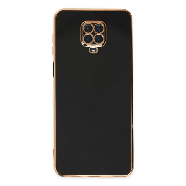 Xiaomi Redmi Note 9 Pro Kılıf Volet Silikon - Siyah