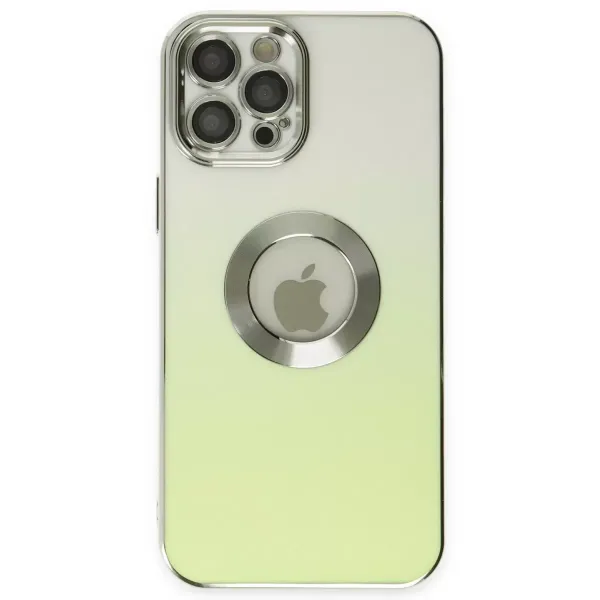 Apple İphone 12 Pro Kılıf Best Silikon - Yeşil