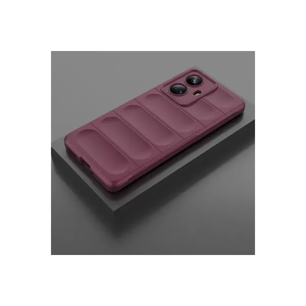Realme 10 Pro 5g Kılıf Optimum Silikon - Bordo