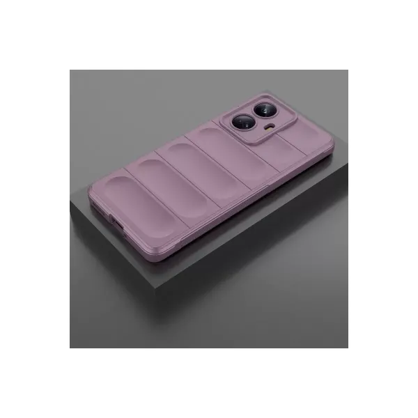 Realme 10 Pro 5g Kılıf Optimum Silikon - Mor
