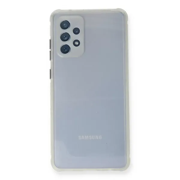 Samsung Galaxy A72 Kılıf Miami Şeffaf Silikon - Şeffaf