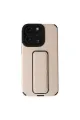 Apple İphone 13 Pro Kılıf Mega Standlı Silikon - Gold