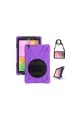 Samsung Galaxy T290 Tab A 8 Kılıf Amazing Tablet Kapak - Mor