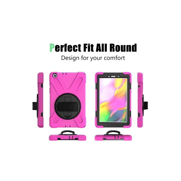 Samsung Galaxy T290 Tab A 8 Kılıf Amazing Tablet Kapak - Pembe