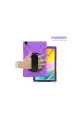Samsung Galaxy T510 Tab A 10.1 Kılıf Amazing Tablet Kapak - Mor