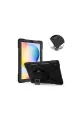 Samsung Galaxy P610 Tab S6 Lite 10.4 Kılıf Amazing Tablet Kapak - Siyah
