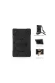 Samsung Galaxy P610 Tab S6 Lite 10.4 Kılıf Amazing Tablet Kapak - Siyah