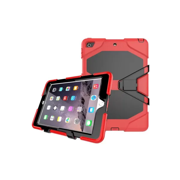 Apple İpad 5 Air 9.7 Kılıf Griffin Tablet Kapak - Kırmızı