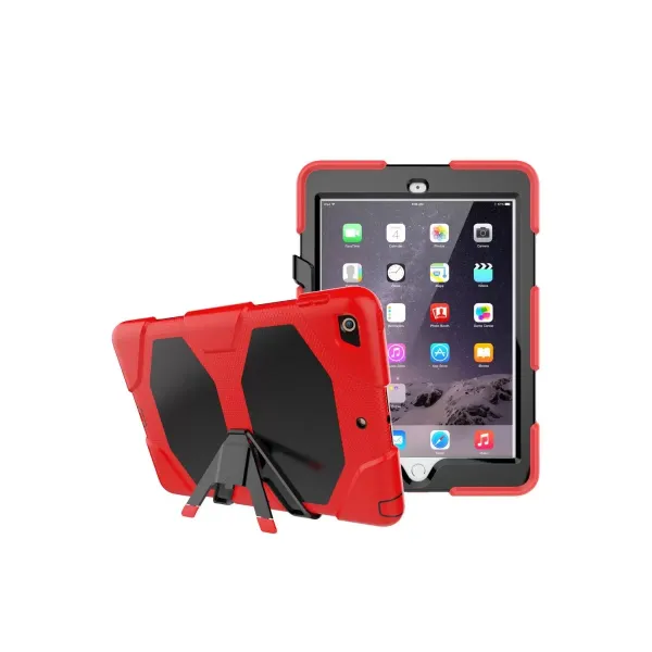 Apple İpad 5 Air 9.7 Kılıf Griffin Tablet Kapak - Kırmızı