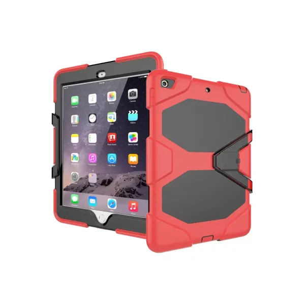 Apple İpad 5 Air 9.7 Kılıf Griffin Tablet Kapak - Kırmızı