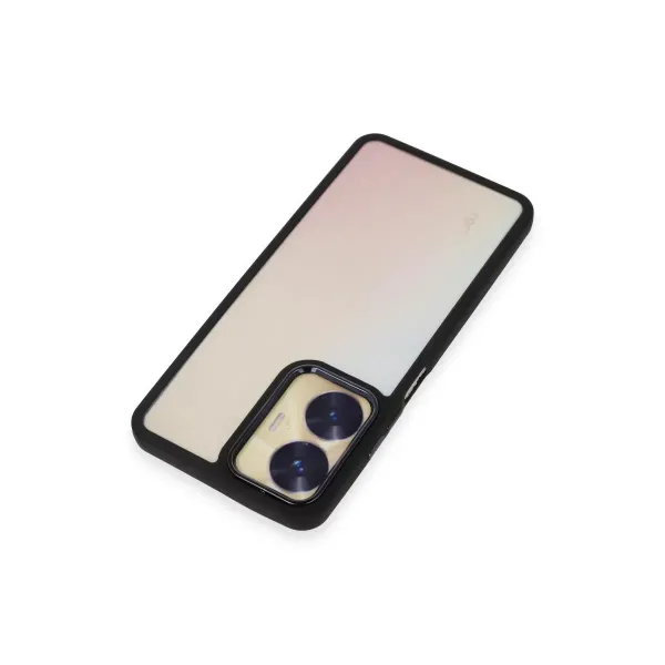 Realme C55 Kılıf Dora Kapak - Siyah