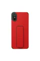 Xiaomi Redmi 9a Kılıf Mega Standlı Silikon - Kırmızı