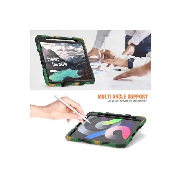 Apple İpad Pro 11 (2020) Kılıf Griffin Tablet Kapak - Kamuflaj