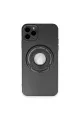 Apple İphone 12 Pro Kılıf Lukka Magneticsafe Kapak - Siyah