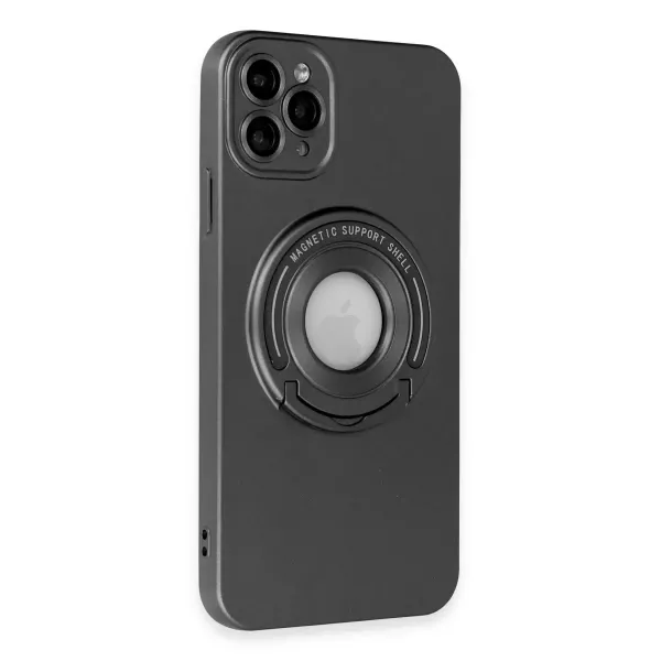 Apple İphone 12 Pro Kılıf Lukka Magneticsafe Kapak - Siyah