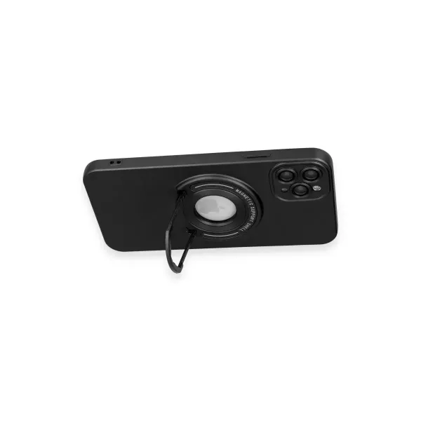 Apple İphone 12 Pro Kılıf Lukka Magneticsafe Kapak - Siyah