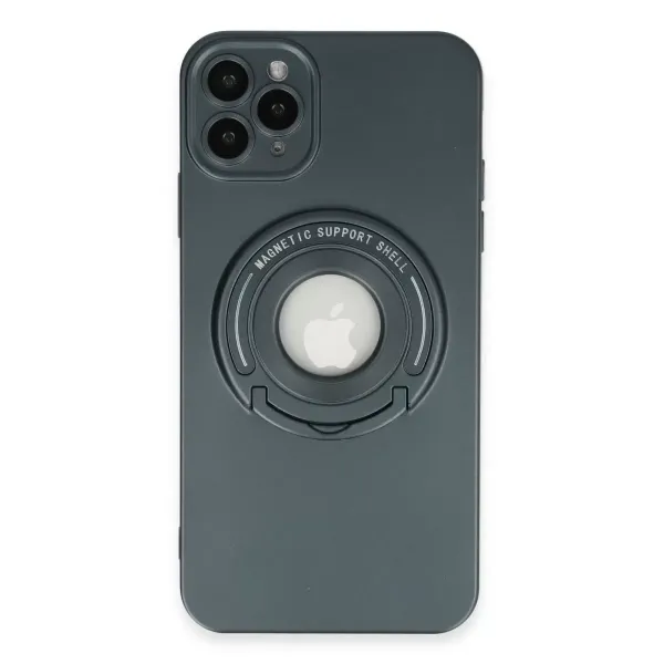 Apple İphone 12 Pro Kılıf Lukka Magneticsafe Kapak - Koyu Yeşil