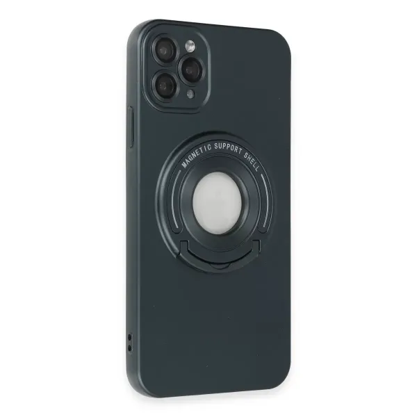 Apple İphone 12 Pro Kılıf Lukka Magneticsafe Kapak - Koyu Yeşil