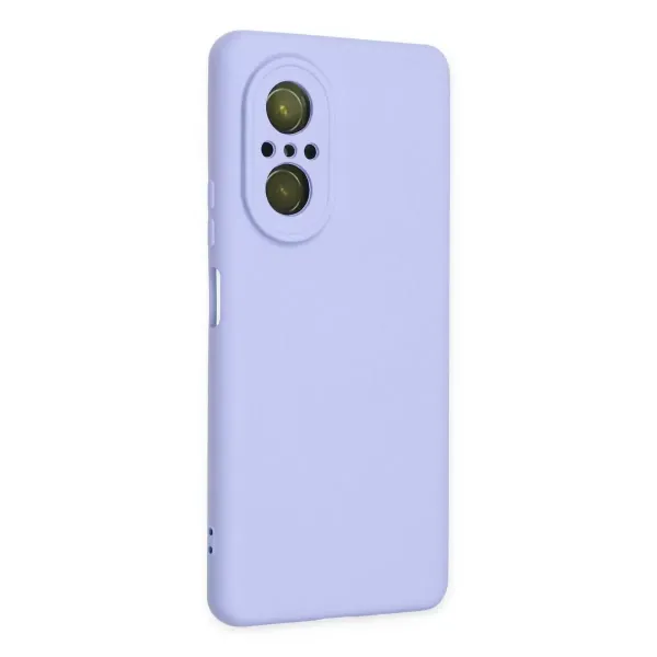 Huawei Nova 9 Se Kılıf Nano İçi Kadife Silikon - Lila