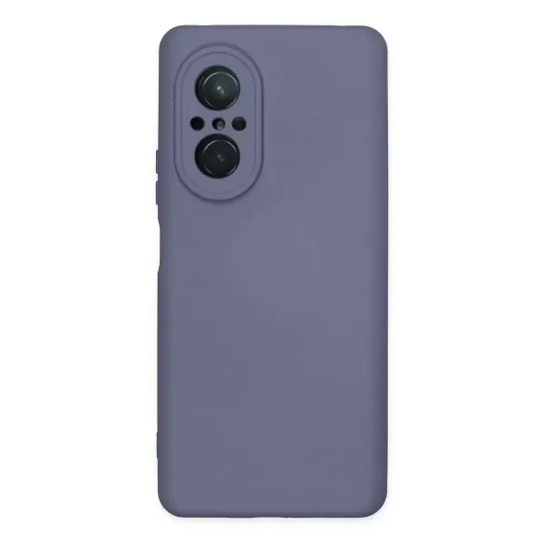 Huawei Nova 9 Se Kılıf Nano İçi Kadife Silikon - Gri