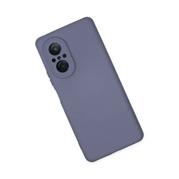 Huawei Nova 9 Se Kılıf Nano İçi Kadife Silikon - Gri