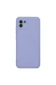 Samsung Galaxy A03 Kılıf Nano İçi Kadife Silikon - Lila