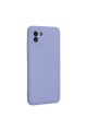 Samsung Galaxy A03 Kılıf Nano İçi Kadife Silikon - Lila